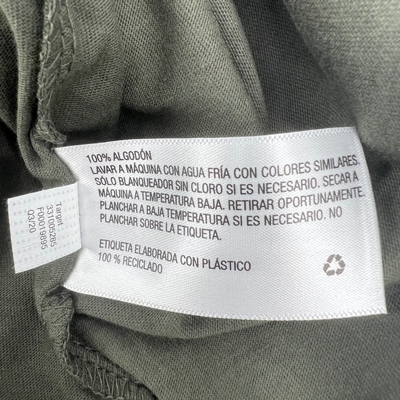 NWT Wild Fable Green Long Sleeve Cropped Boxy Shirt Size X Small Women's - Picture 7 of 8